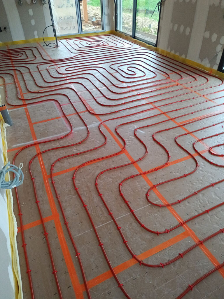 installation plancher chauffant montmélian